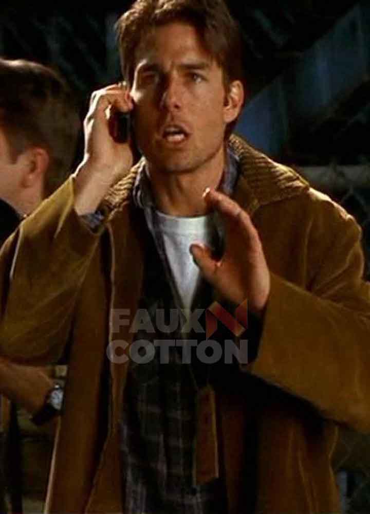 Jerry Maguire Tom Cruise Suede Jacket
